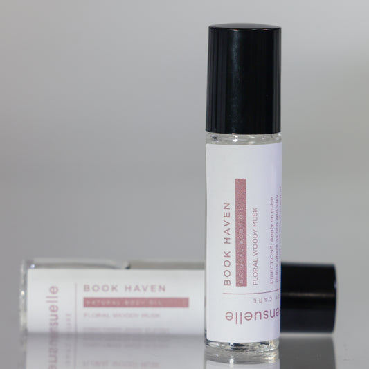 Book Haven Roll On Body Oil (Inspired By Byredo Bibliotheque)