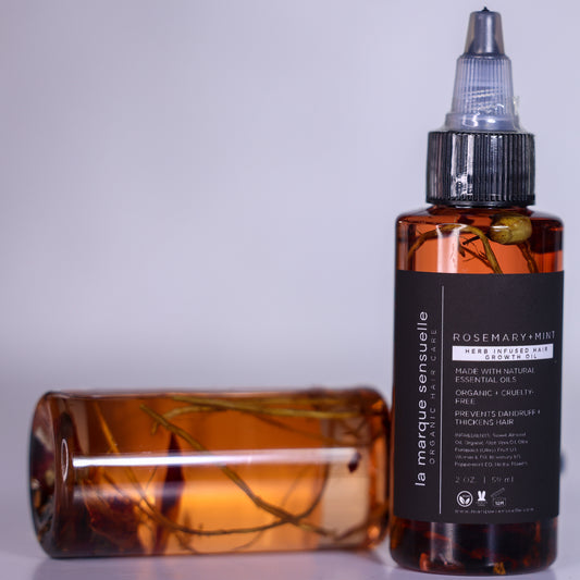 Rosemary + Mint Herbal Hair Growth Oil